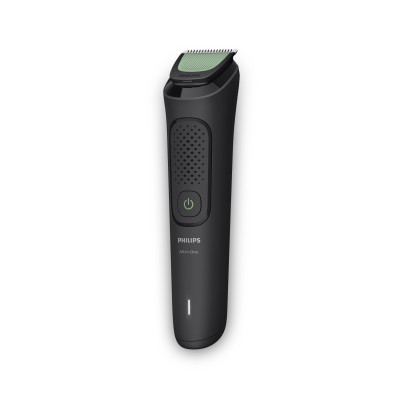 Тример Philips All-in-One Trimmer 3000 Series, для обличчя, голови, носа, акум., насадок-7, сталь, чорний Тример Philips All-in-One Trimmer 3000 Series, для обличчя, голови, носа, акум., насадок-7, сталь, чорний