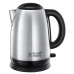 Електрочайник Russell Hobbs Adventure 1.7л, метал, сріблясто-чорний