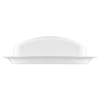 Маслянка ARDESTO, 20.3х12.7х6.4см, порцеляна, білий