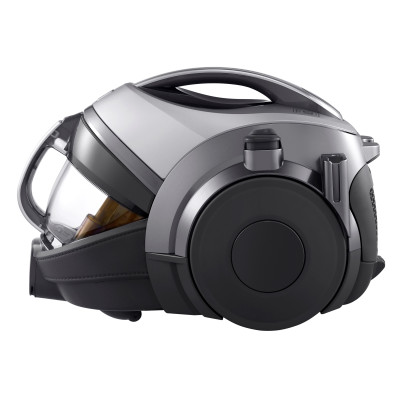 LG Пилосос контейнерний, 650Вт, конт пил -1.2л, HEPA, компресор, срібний LG Пилосос контейнерний, 650Вт, конт пил -1.2л, HEPA, компресор, срібний