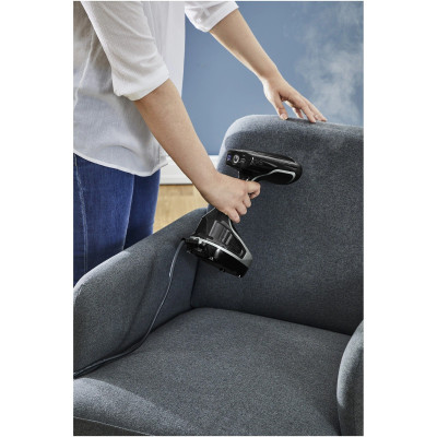 Відпарювач Tefal компактний Access Steam Force, 2000Вт, 200мл, постійна пара - 30гр, керам. підошва, чорно-сірий