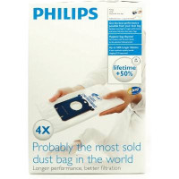Змінний синтетичний мішок-пилозбірник S-bag Philips FC8021/03 Змінний синтетичний мішок-пилозбірник S-bag Philips FC8021/03