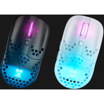 Миша Xtrfy MZ1, WL/USB-A, RGB, чорний
