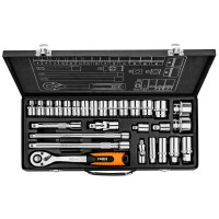 Набір інструментів Neo Tools, набір торцевих головок 1/2