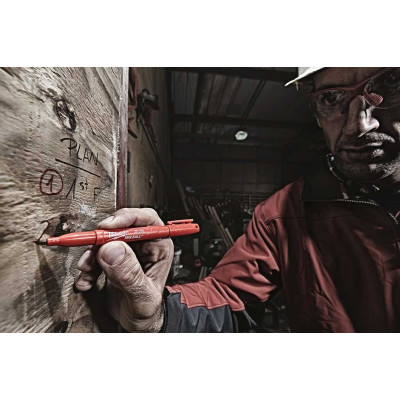 Маркер Milwaukee InkZAll синій/червоний/зелений/чорний, набір 4шт