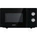 Мікрохвильова піч Gorenje, 17л, мех. керув., 700Вт, чорний