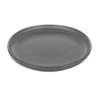 Тарілка обідня ARDESTO Lazio, 27см, кераміка, сірий темний