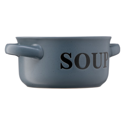 ARDESTO Бульйонниця Alcor, 550 мл, синя, кераміка ARDESTO Бульйонниця Alcor, 550 мл, синя, кераміка