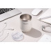 Термокружка Ardesto Compact Mug, 350мл, нержавеющая сталь, белый