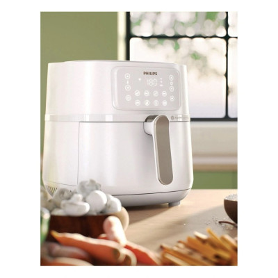 Philips Мультипіч XXL Connected 2000Вт, чаша-7.2 л, сенсорне керування, 16 програм, пластик, біло-сріблястий