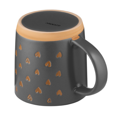 Чашка ARDESTO Alda, 365мл, керамика, серый