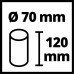 Einhell Фільтр поролоновий 10л, 5шт, до пилососу 2347160