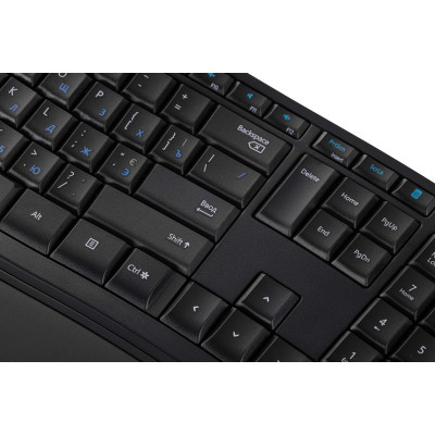 Комплект клавіатура та миша Microsoft Comfort Desktop Sculp WL, EN/UK/RU, чорний