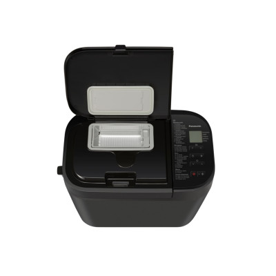 Хлібопічка Panasonic 550Вт, програм-28, макс.вага -1.25кг, форма-прямокутник, пластик, чорний