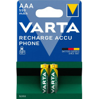 Акумулятор Varta NI-MH Phone  AAA 550 мА•г, 2шт