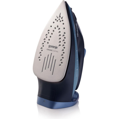 Утюг Gorenje, 3250Вт, 420мл, паровой удар-250гр, вертикальное отпаривание, антинакипь, автоотключение, керамическая подошва, черно-синий SIH3200DB Утюг Gorenje, 3250Вт, 420мл, паровой удар-250гр, вертикальное отпаривание, антинакипь, автоотключение, керамическая подошва, черно-синий SIH3200DB