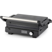 Гриль Gorenje прижимний 2100Вт, темп. режимів-7, з`ємні пластини, розкриття на 180°, метал, чорний