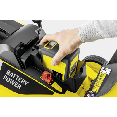 Газонокосарка акумуляторна Karcher LMO 36-40 Battery Set 36В акб 1х5А·год 40см 20-70см до 550м.кв (1.444-450.0)