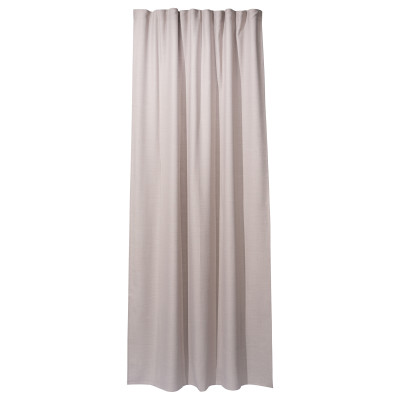 Штора ARDESTO 150х270см, рогожка, 100% поліестер, сірий світлий