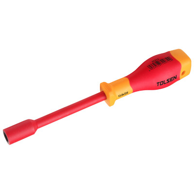Викрутка-гайковерт Tolsen Premium, діелектрична, 9х125мм Викрутка-гайковерт Tolsen Premium, діелектрична, 9х125мм