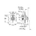 Однорычажный смеситель для ванны Grohe BauClassic, скрытый монтаж, хром Однорычажный смеситель для ванны Grohe BauClassic, скрытый монтаж, хром