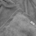 Плед ARDESTO Flannel 160х200см, 100% поліестер, сірий світлий