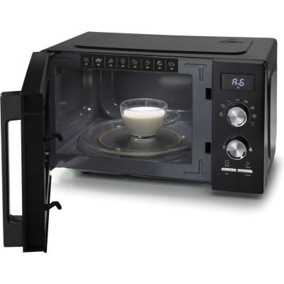 Микроволновая печь Gorenje, 20л, мех. управл., 800Вт, дисплей, черный