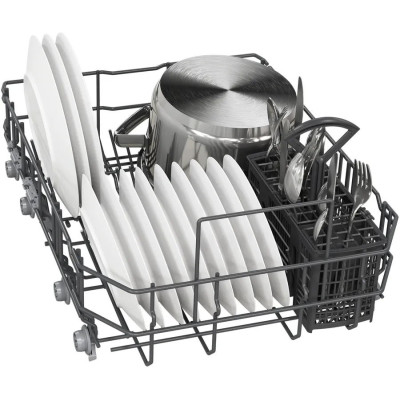 Посудомийна машина Siemens вбудована, 10компл., A+, 45см, дисплей, білий