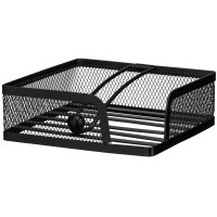 Салфетница Ardesto Midori 18.4х18.2х5.7см, металл, черный