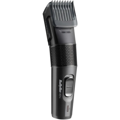 Машинка для стриження Babyliss, мережа+акум., вібраційний мотор, насадок-1, кейс, сталь, сірий Машинка для стриження Babyliss, мережа+акум., вібраційний мотор, насадок-1, кейс, сталь, сірий