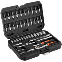 Набір інструментів Neo Tools, набір торцевих головок, 1/4