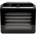 Сушарка для продуктів Gorenje 580Вт, піддонів - 6x1.5см, діаметр - 25см, макс - 75°С, дисплей, пластик+метал, чорний