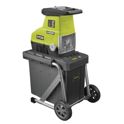 Измельчитель садовый Ryobi RSH3045U 3000Вт 45мм 55л фреза 21кг (5133004335)