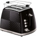 Тостер Russell Hobbs GrooWe 2 Slice 850Вт, підігрів, розморожування, пластик, чорний