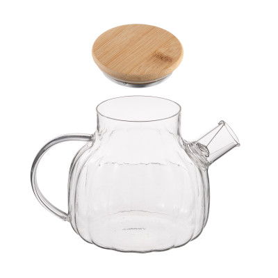 Заварник ARDESTO Iceberg 1000мл, боросиликатное стекло, бамбук, прозрачный Заварник ARDESTO Iceberg 1000мл, боросиликатное стекло, бамбук, прозрачный