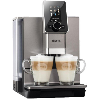 Кофемашина NIVONA CafeRomatica 2.2л, зерно+молотый, автомат.капучинатор, авторецептов - 9, серебристый