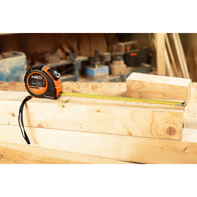 Рулетка Neo Tools, 5мx19мм, з фіксатором змотування