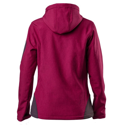 Куртка робоча Neo Tools Softshell Woman Line, підкладка фліс, капюшон, XL(42), червоний