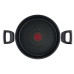 Tefal Каструля Unlimited, скляна кришка, 5,3 л, чорний, алюміній