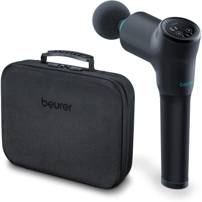 Масажер Beurer для тіла, літій- іонний акум., фасціальний, 5 насадок, чорний Масажер Beurer для тіла, літій- іонний акум., фасціальний, 5 насадок, чорний