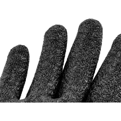 Neo Tools Рукавички робочі, латексне покриття, поліестер, р.10, помаранчево чорні Neo Tools Рукавички робочі, латексне покриття, поліестер, р.10, помаранчево чорні