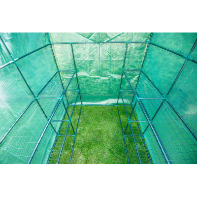 Парник складной Neo Tools 195х143х143, 4 полки, ПЭ пленка 135г, зеленый Парник складной Neo Tools 195х143х143, 4 полки, ПЭ пленка 135г, зеленый