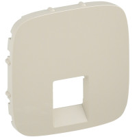 Лицьова панель подвійної розетки RJ11/RJ45 Legrand Valena ALLURE, IN*MATIC, слонова кістка