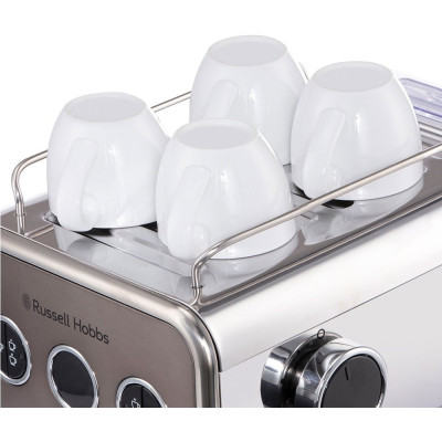Russell Hobbs Кофеварка рожковая 26452-56 Distinctions, металл