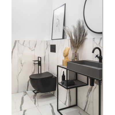 Інсталяційна система Deante Peonia 6 в 1, чорна