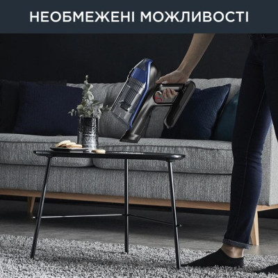 Пылесос Rowenta беспроводной Xforce Flex 14.60 Aqua, 200Вт, влажная уборка, контр пыль -0.9л, автон. работа до 70мин, НЕРА, черно-синий (RH99C0WO) Пылесос Rowenta беспроводной Xforce Flex 14.60 Aqua, 200Вт, влажная уборка, контр пыль -0.9л, автон. работа до 70мин, НЕРА, черно-синий (RH99C0WO)