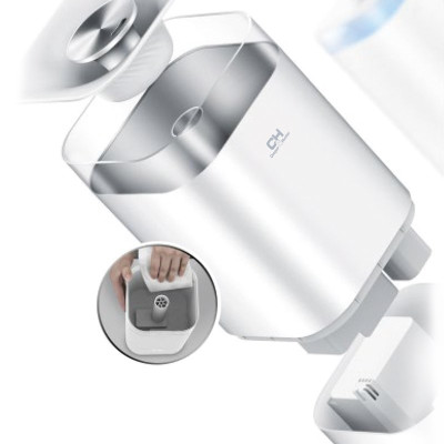 Зволожувач повітря Cooper&Hunter Grenada СH-2550T 5 л, 40 м2, 250 мл/г, ультразвуковий, верхня затока, гігростат, аромакапсула, підсвічування, білий Зволожувач повітря Cooper&Hunter Grenada СH-2550T 5 л, 40 м2, 250 мл/г, ультразвуковий, верхня затока, гігростат, аромакапсула, підсвічування, білий