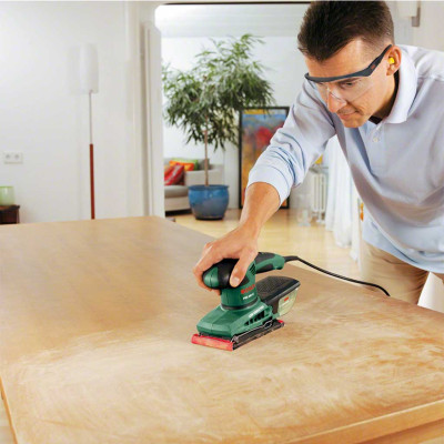 Шлифовальный станок вибрационный Bosch PSS 200 AC 200Вт платформа 93x230 24000кол/мин 1.6кг 0.603.340.100