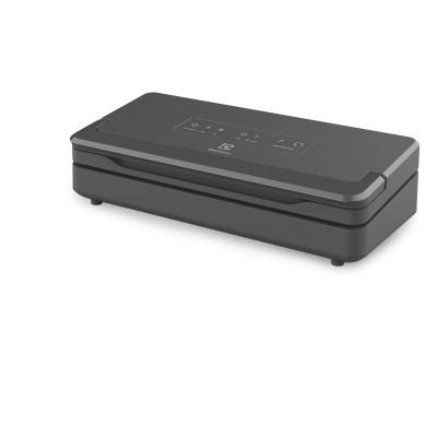 Вакууматор Electrolux для рулонів, пакетів і контейнерів, 120Вт, 30см, електронне керування, +1 рулон, пластик, сірий Вакууматор Electrolux для рулонів, пакетів і контейнерів, 120Вт, 30см, електронне керування, +1 рулон, пластик, сірий