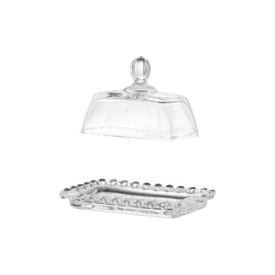 Маслянка Ardesto, 11х7см, скло, прозорий Маслянка Ardesto, 11х7см, скло, прозорий